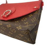 Louis Vuitton "Saint Michel Bag in Monogram Canvas and Epi Leather"