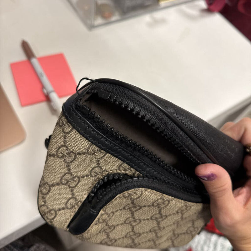 Gucci "GG Supreme Eden Waist Bag"