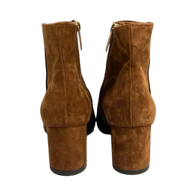 L'Agence Suede Ankle Booties - Size 38