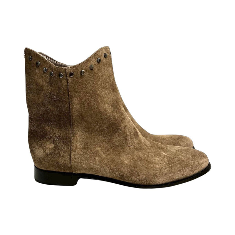 Jimmy Choo Suede Ankle Boots - Size 38