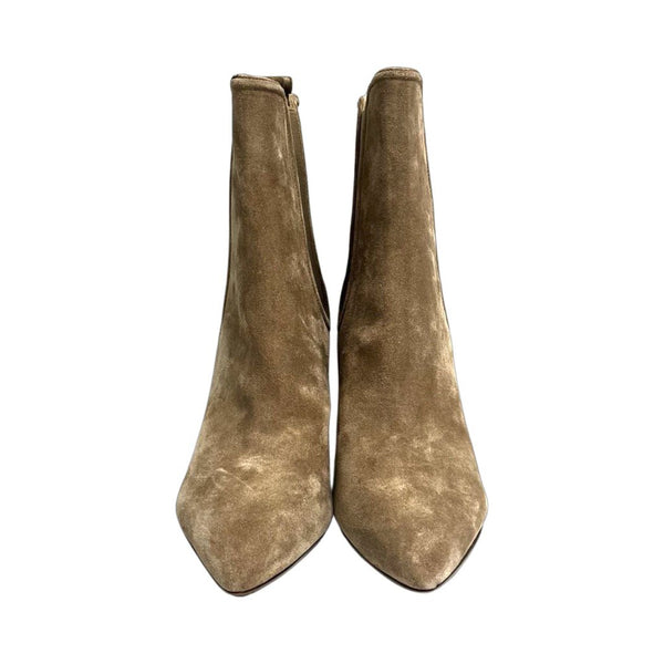 Veronica Beard "Iluska Suede Wedge Chelsea" Boots - Size 10