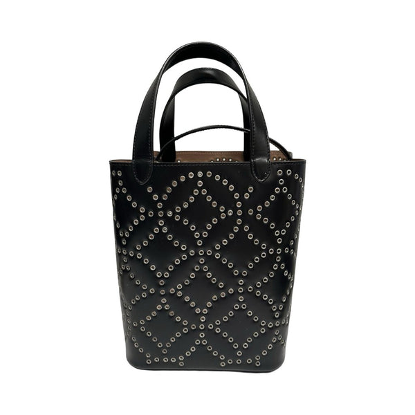 Alaia Grommet Embellished Bucket Bag