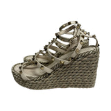 Valentino Rockstud Wedges - Size 37