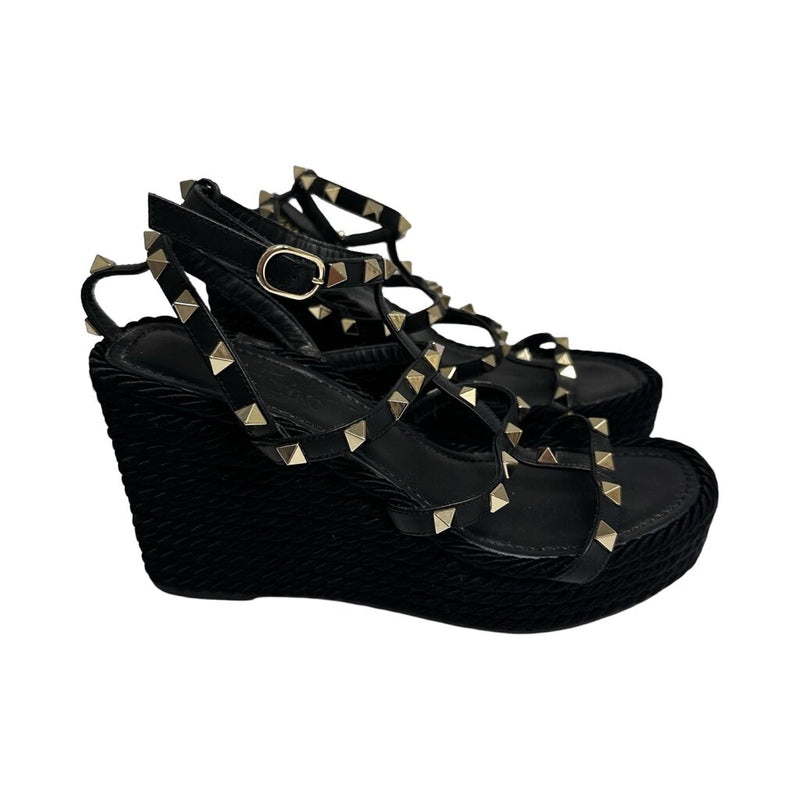 Valentino Rockstud Wedges - Size 37