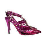 Valentino Sequin Rockstud Heels - Size 37.5