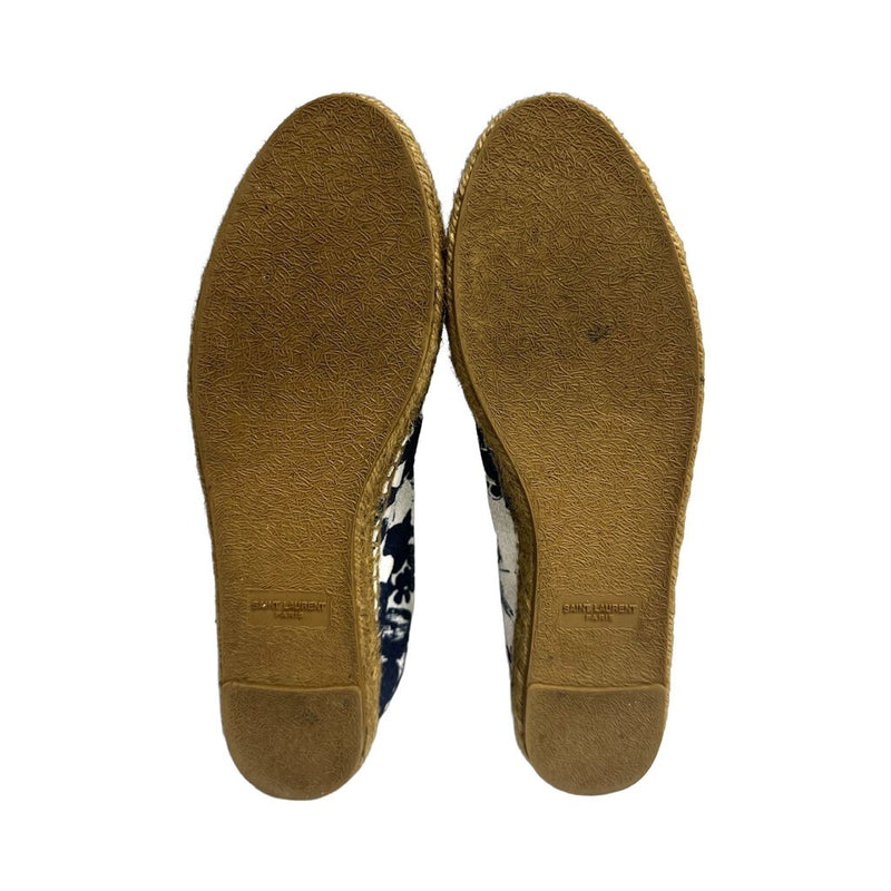 Saint Laurent Floral Espadrilles - Size 39
