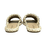 Christian Dior "Jute Dway" Straw Slides - Size 36