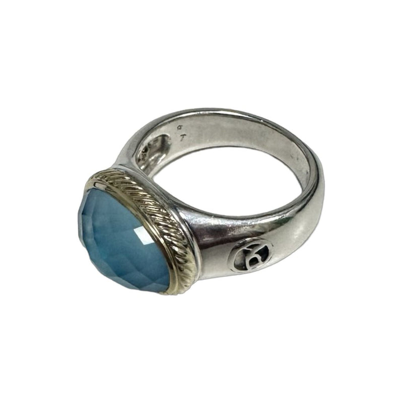 David Yurman Blue Topaz Ring