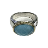 David Yurman Blue Topaz Ring