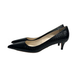 Prada Croc-Embossed Kitten Heels - Size 38.5