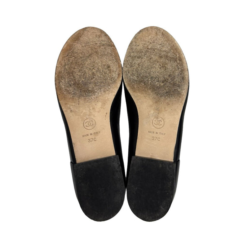 Chanel Camellia Flats - Size 37