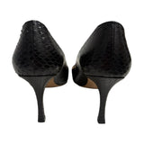 Manolo Blahnik Snakeskin Heels - Size 36.5