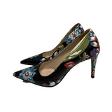 Prada Floral Print Heels - Size 36