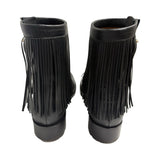 Valentino Rockstud Fringe Boots - Size 37