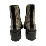 Gucci "GG Supreme Monogram" Boots - Size 37.5