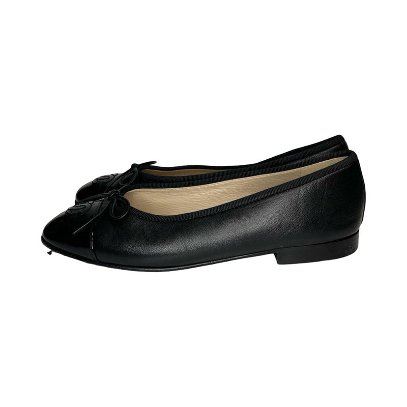 Chanel Cap Toe Flats - Size 36