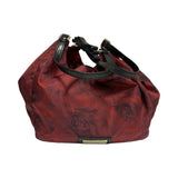 Valentino Rose Print Nylon Bag