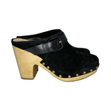 Veronica Beard "Dacey Suede Clog" - Size 9.5