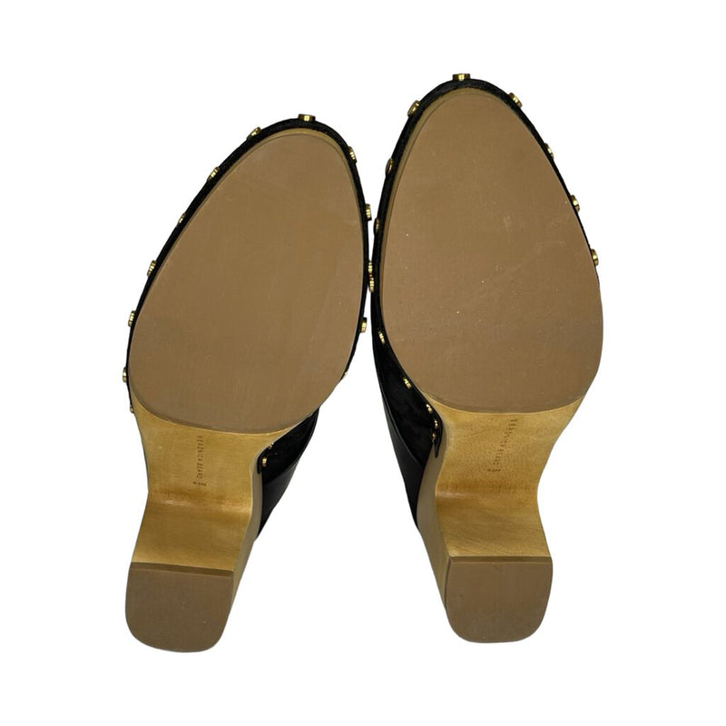 Veronica Beard "Dacey Suede Clog" - Size 9.5