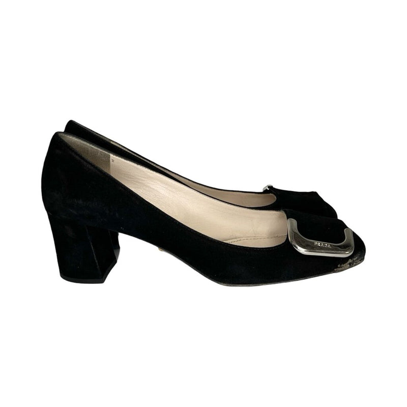 Prada Suede Pumps - Size 36.5