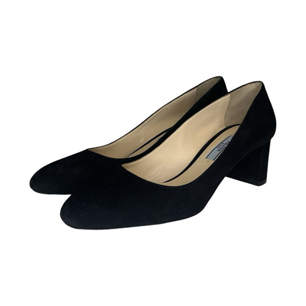 Prada Suede Heels - Size 36