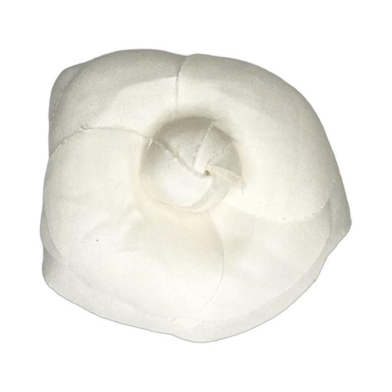 Chanel White Flower Brooch