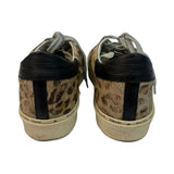 Golden Goose Leopard Print "Hi-Star" Sneakers - Size 38