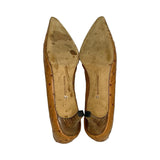 Manolo Blahnik Leather Heels - Size 41