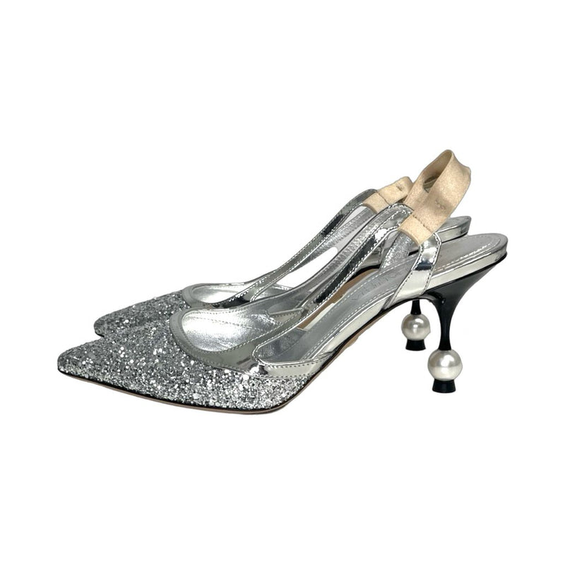 Giambattista Valli Glitter Heels - Size 37