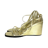 Tamara Mellon Metallic Wedges - Size 37.5