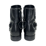 Alaia Ponyhair Moto Boots - Size 38.5