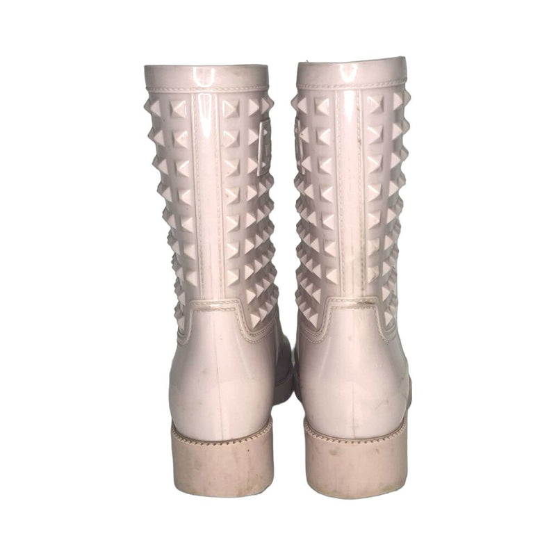 Valentino Rockstud Rain Boots - Size 38