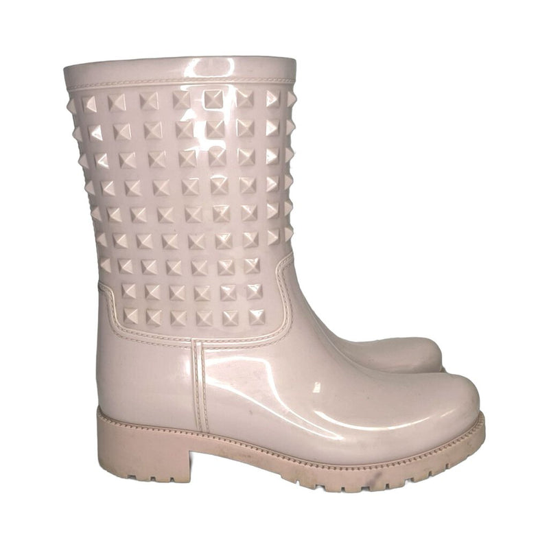 Valentino Rockstud Rain Boots - Size 38