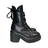 AGL Leather Combat Boots - Size 41