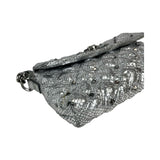 Marc Jacobs Silver Snakeskin Bag