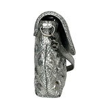 Marc Jacobs Silver Snakeskin Bag