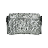 Marc Jacobs Silver Snakeskin Bag