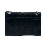 Kurt Geiger Velvet Studded Crossbody Bag