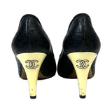 Chanel Leather Heels - Size 36