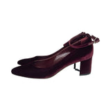 Manolo Blahnik Velvet Heels - Size 38.5