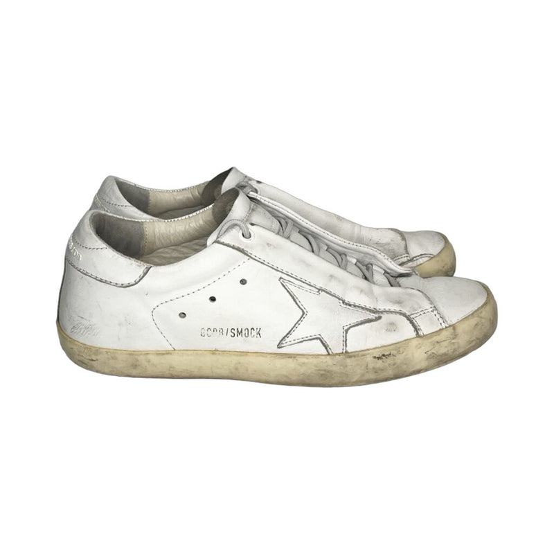 Golden Goose Leather Superstar Sneakers - Size 38