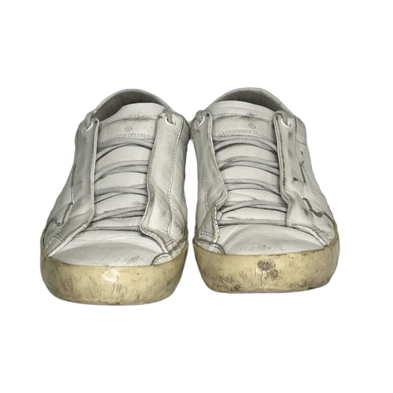 Golden Goose Leather Superstar Sneakers - Size 38