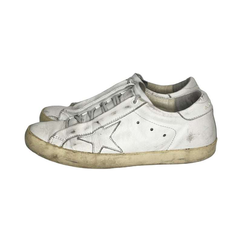 Golden Goose Leather Superstar Sneakers - Size 38