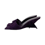 The Attico Suede Heels - Size 37.5