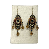 Miguel Ases Beaded Drop-Earrings