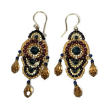 Miguel Ases Beaded Drop-Earrings