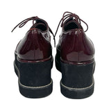 Stuart Weitzman Burgundy Platform Oxfords - Size 8