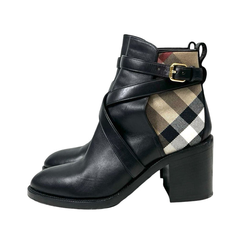 Burberry "Pryle Block Heel Bootie" - Size 38