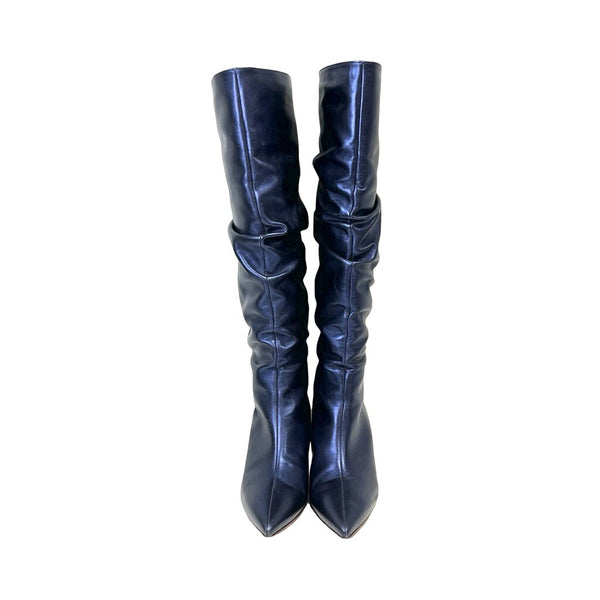 Christian Louboutin Patent Leather Boots - Size 38