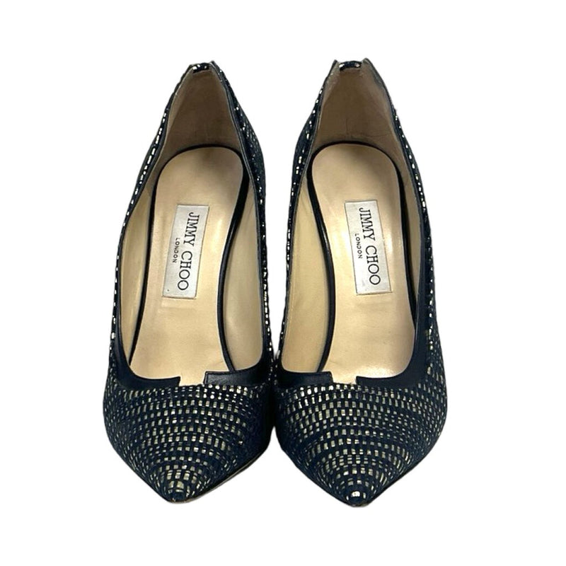 Jimmy Choo Woven Heels - Size 39.5